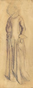 Study for 'La Belle Iseult'