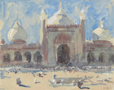 Entrance to the Jama Masjid, Delhi