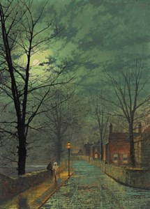 John Atkinson Grimshaw, The Gossips, Bonchurch, Isle of Wight