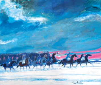 Andre Brasilier, Chevauchée hivernale