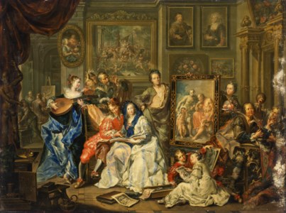 An artist's studio