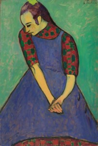 Alexej von Jawlensky, Blaue Schürze