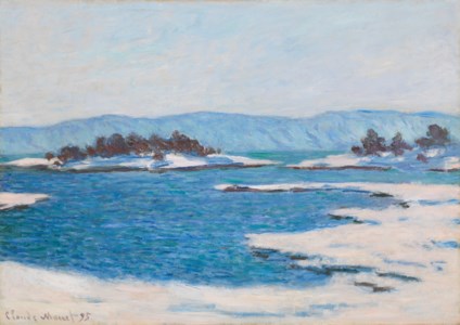 Claude Monet, Au bord du fjord de Christiania