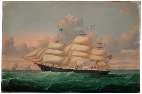 THE CLIPPER SHIP 'BOMBAY'