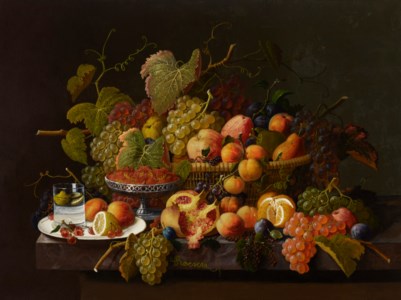 Still Life with Pomegranate