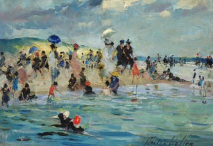 Sun and Shadow on the Beach