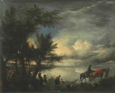 A ford with travelers