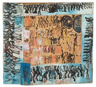 UNTITLED (FIGURES WITH BLUE BORDER)
