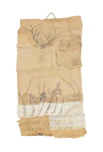 UNTITLED (STAG WITH TWO DOGS)