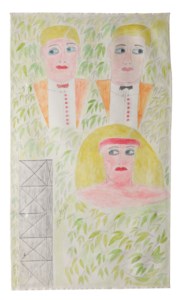 WOMAN AND TWO MEN