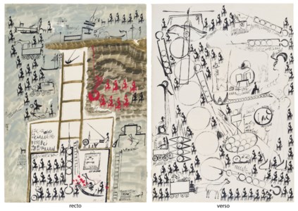 UNTITLED, DOUBLE-SIDED