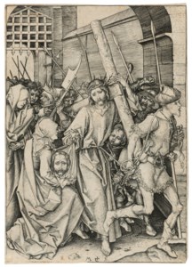 Christ carrying the Cross, from: The Passion