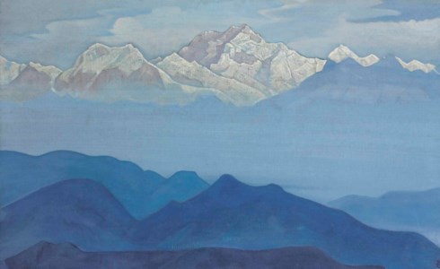 Himalayas from the Sikkim series