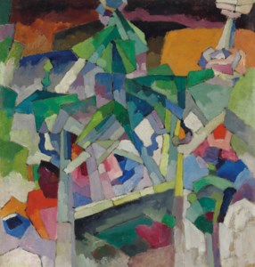 Landscape with bridge, Kislovodsk