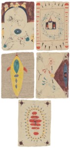 Five Playing Cards, 1993-1994