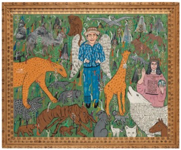 Howard Walks With the Angels in His Garden, #3,050, 1983