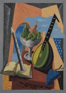 Natura morta con strumento musicale