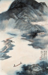 Zhang Da Qian, Boating