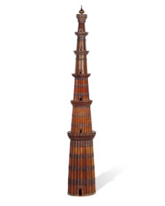 19TH CENTURY, THE UPPER THREE TIERS ADDED IN POPLAR, MODERN