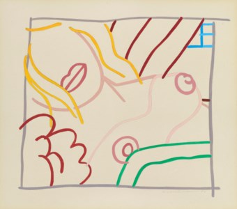 Study for Bedroom Blonde Doodle