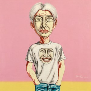 Zeng Fanzhi, Mask Series 1997 No. 13