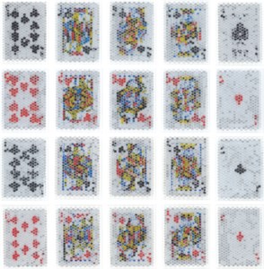 PixCell-Trump#4: (Royal-Straight-Flush-DiamondSpades); (Royal-Straight-Flush-Hearts); (Royal-Straight-Flush-Clubs); (Royal-Straight-Flush-Diamonds)