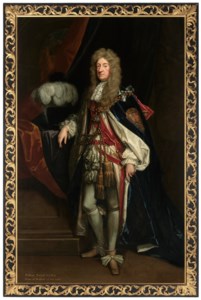 Portrait of William Russell, 1st Duke of Bedford (1616-1700), full-length, in garter robes