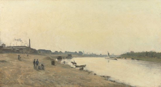 La Seine à Ivry, près de Paris