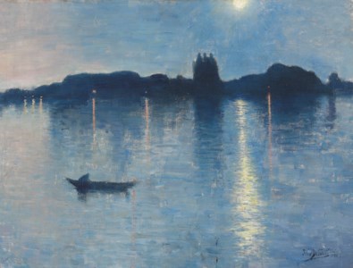 Le lac au clair de lune