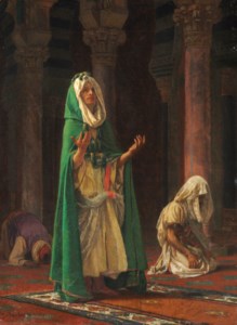 In the mosque