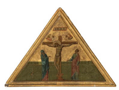 The Crucifixion with the Madonna, Saint John the Evangelist and two angels