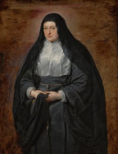 SIR PETER PAUL RUBENSAND STUDIO, Portrait of Isabella Clara Eugenia (1566-1633), Governess of Southern Netherlands, as a widow, three-quarter-length