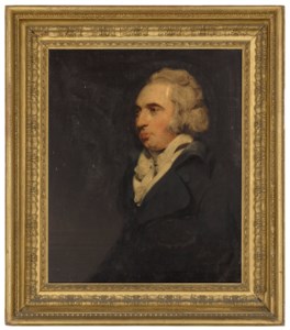 Portrait of Richard Payne Knight (1751-1824), half-length, in a black coat and white stock