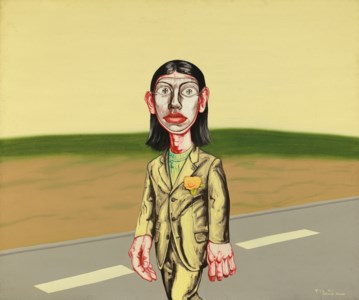 Zeng Fanzhi, Mask Series 1997 No. 17