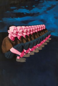 Yue Minjun, Fools in the Night