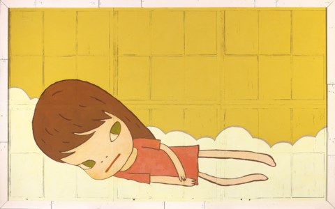 Yoshitomo Nara, One Foot in the Groove