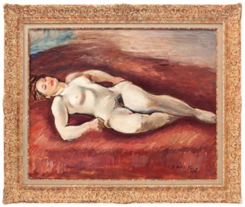 Nu couchée
