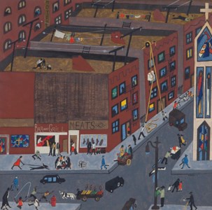 Harlem Street Scene