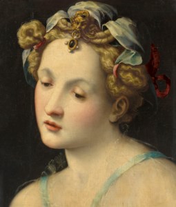 Head of a young woman