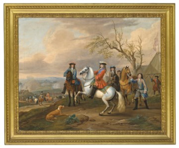 John Churchill, 1st Duke of Marlborough (1650-1722) at the Siege of Tournai