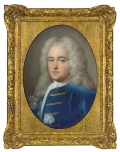 Portrait of Thomas Chase (1729-1788), bust-length, in a blue coat