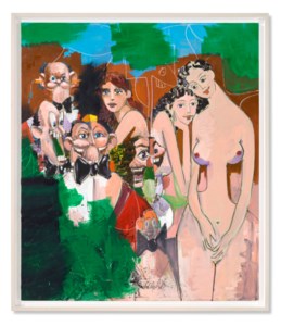 George Condo, The Executives and Their Wives