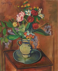 Bouquet de fleurs dans une cruche