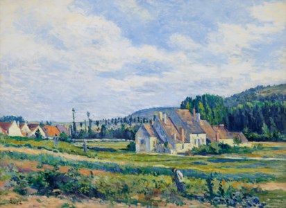 Paysage d'Arcy-sur-Cure