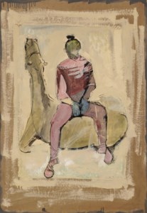 Giocoliere e cavallo