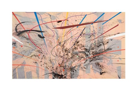 Julie Mehretu, Excerpt (Molotov Cocktail)