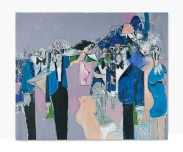 George Condo, The Blue Butler