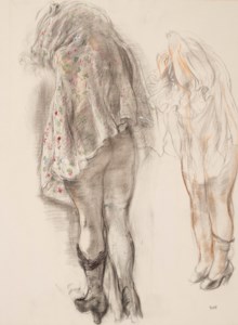 Woman Undressing