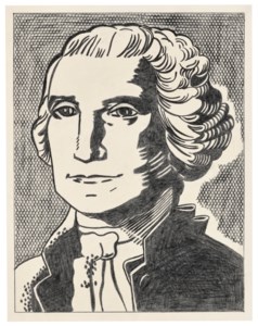 Roy Lichtenstein, George Washington