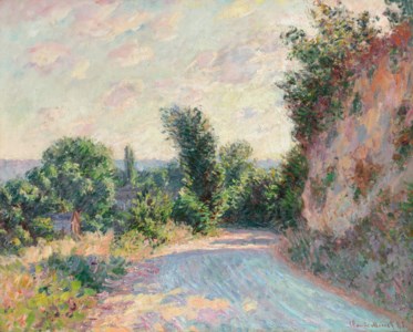 Claude Monet, Route près de Giverny